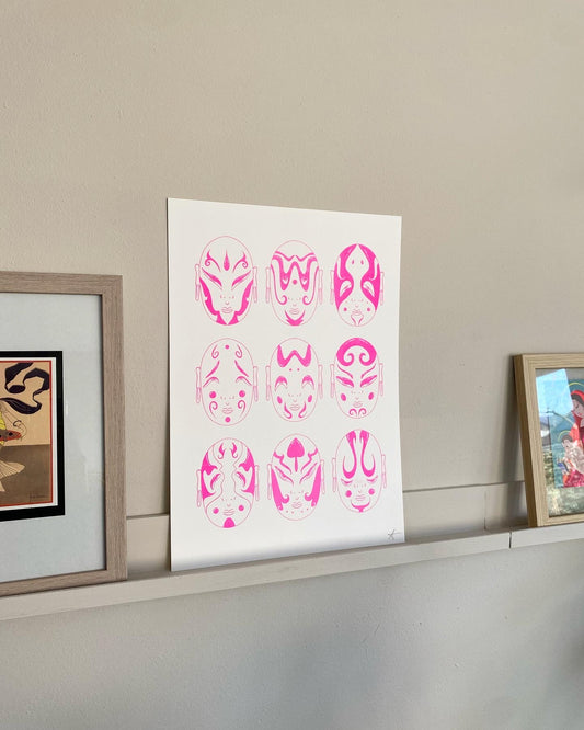 'Say Nothing' riso print