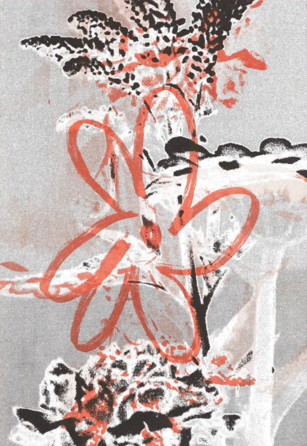 'Flowers' riso prints
