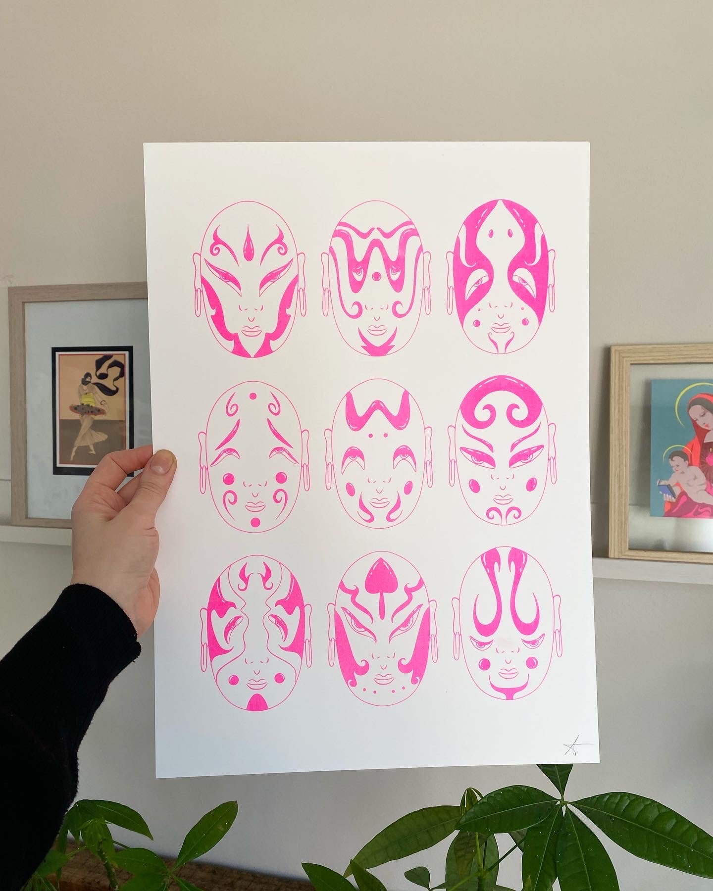 'Say Nothing' riso print